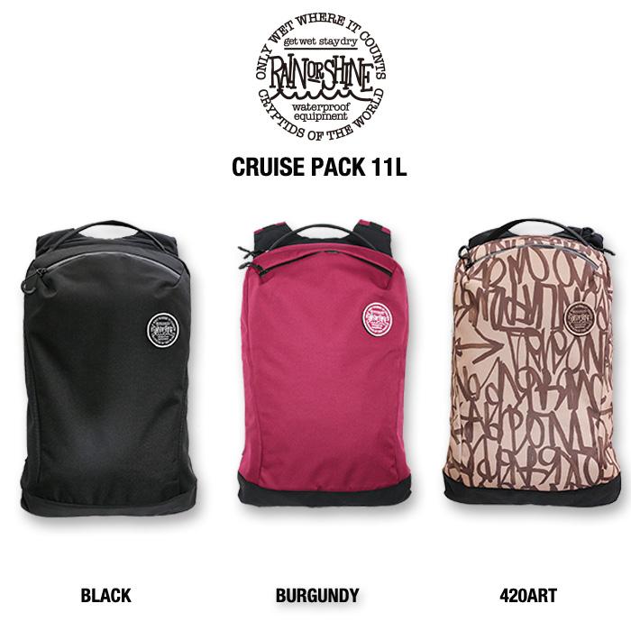RAIN OR SHINE CRUISE PACK 11L Cordura / 2025-2026モデル クルーズ
