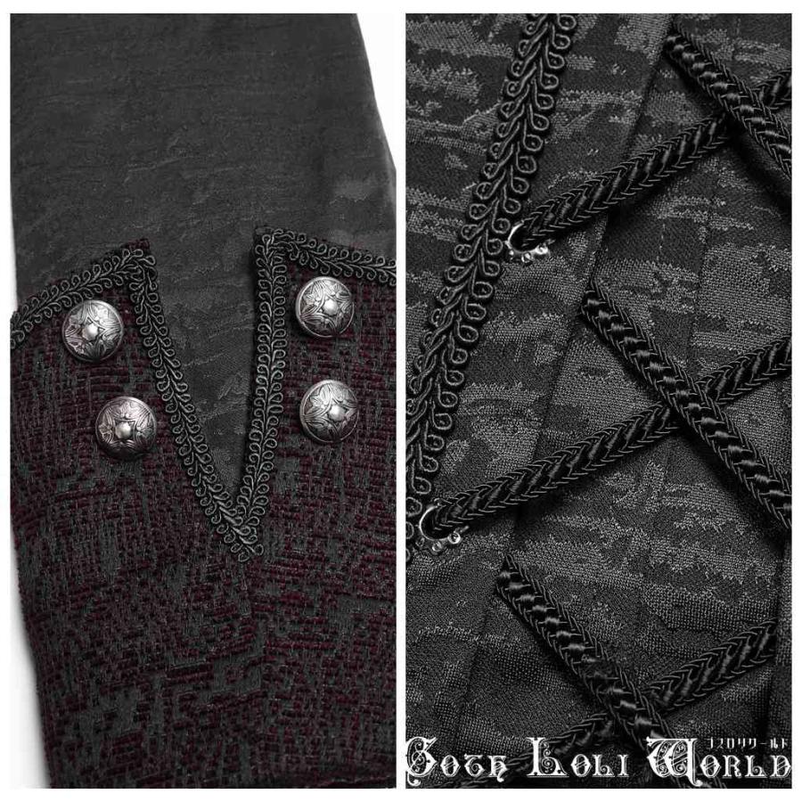 ゴスロリワールド WY-982LCF-BK バックレースアップパイレーツ燕尾