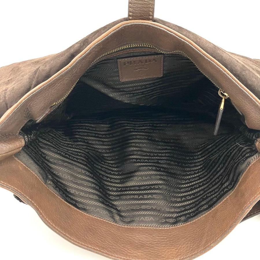 PRADA（プラダ） 鹿革 ディアスキン ショルダー メッセンジャーバッグ