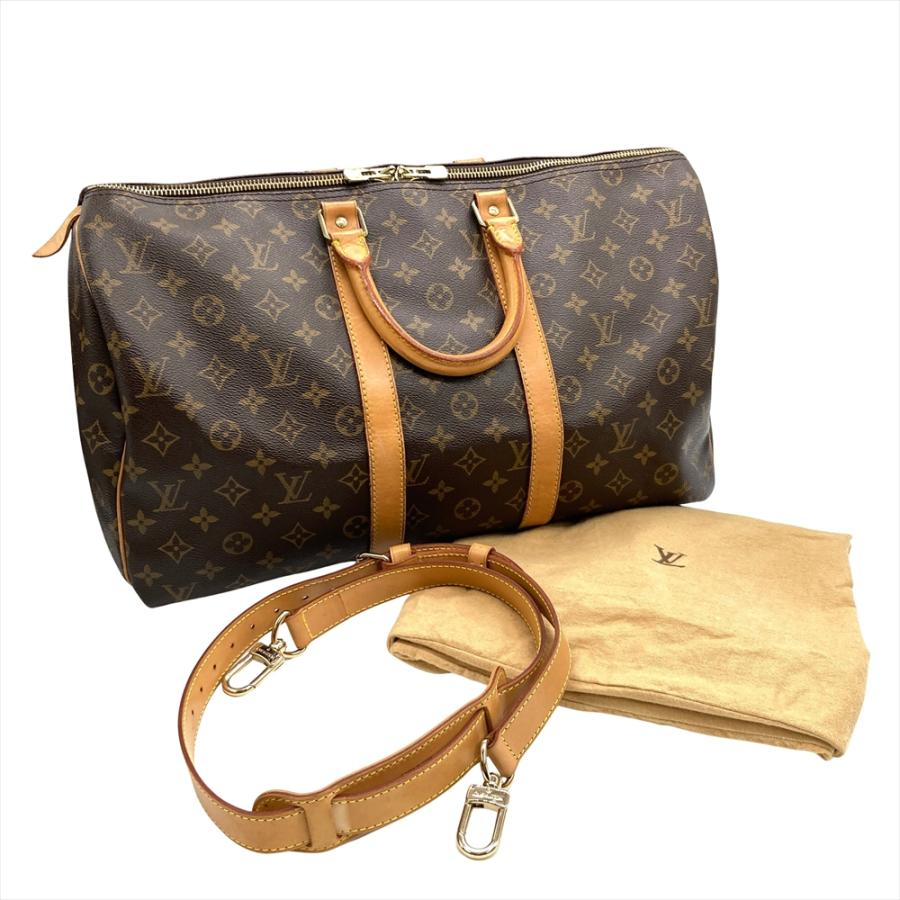 キーポル ルイヴィトン LOUIS VUITTON キーポル45 ボストンバッグ