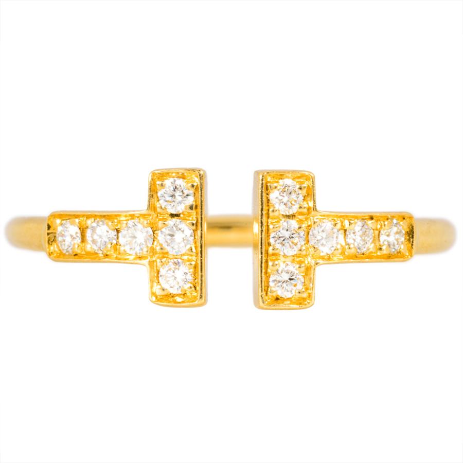 Tiffany T ティファニー Tiffany&Co. Tワイヤー リング 指輪