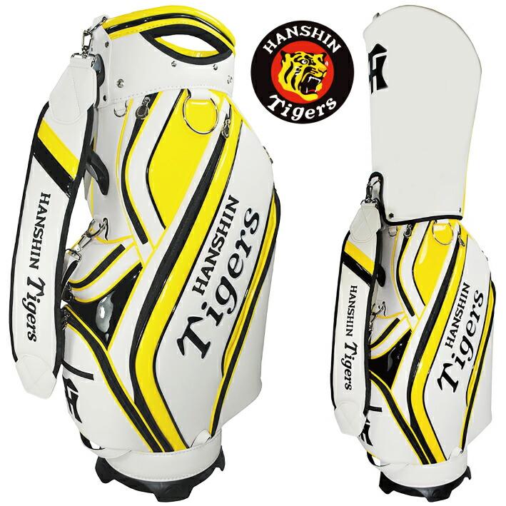 阪神タイガース ゴルフ 9.5型 キャディバッグ ゴルフバッグ 2025年