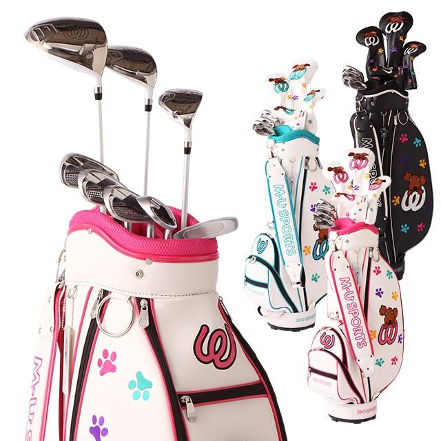 M・U SPORTS MUスポーツ 703W6900R レディース ゴルフ ハーフセット 8