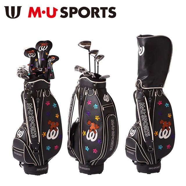 M・U SPORTS MUスポーツ 703W6900R レディース ゴルフ ハーフセット 8