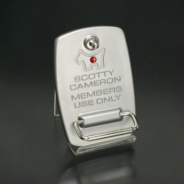 SCOTTY CAMERON スコッティキャメロン ドッグ ベルトバックル レッド