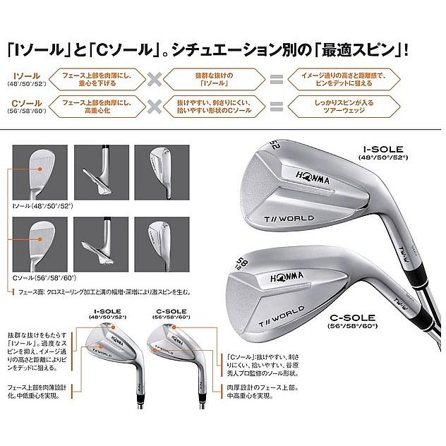 HONMA GOLF（本間ゴルフ） ホンマ TOUR WORLD TW-W ウェッジ 各種