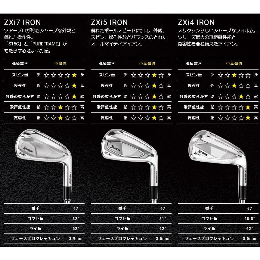 SRIXON 単品 スリクソン ZXi5 アイアン 4番 / AW SW N.S.PRO MODUS3