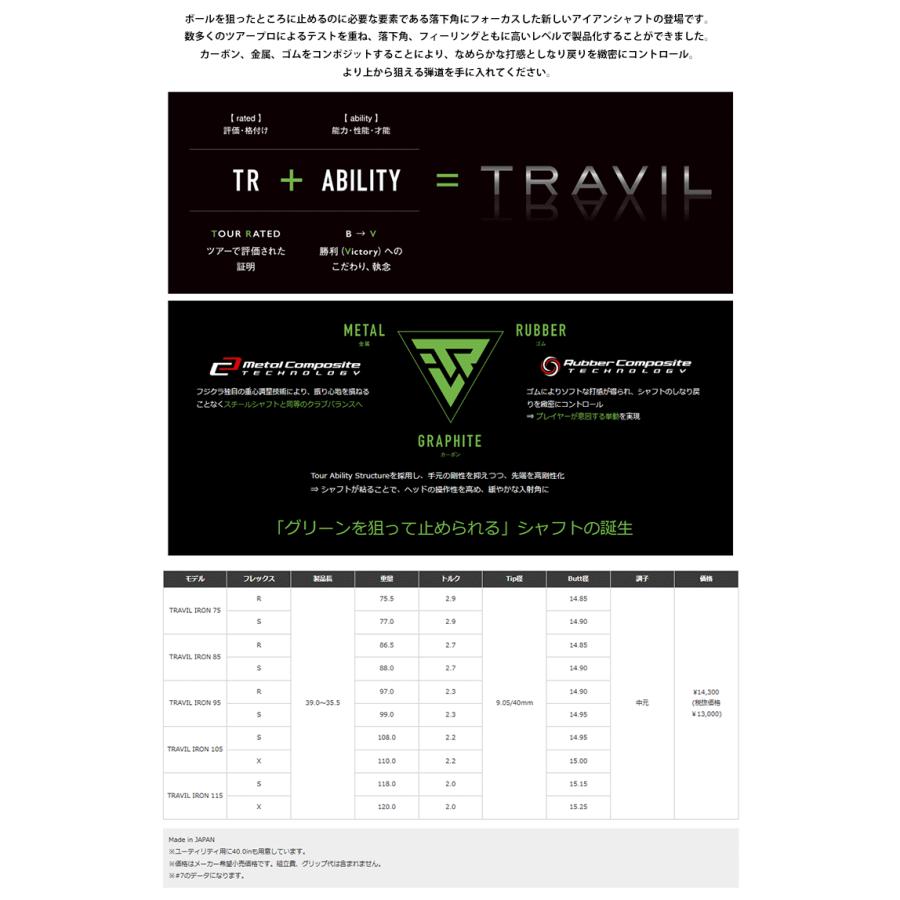 フジクラシャフト タイトリスト ハイブリッド用 互換スリーブ付き