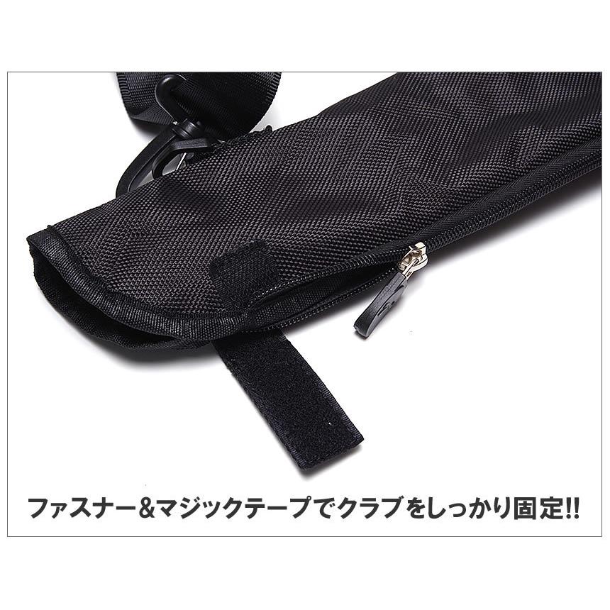 ゴルフ クラブキャリーバッグ ソフトケース サブバッグ 4本収納