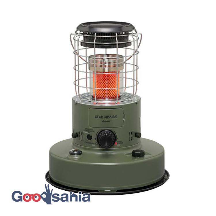 トヨトミ ストーブ 対流式 石油ストーブ オリーブグリーン RR-GER25(G