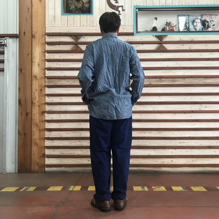 orSlow（オアスロウ） シャンブレーシャツ 01-V8070-84 Vintage Fit