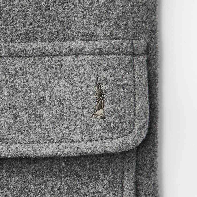 EASTBOY（イーストボーイ） スクール ダッフルコート 女子用 ネイビー