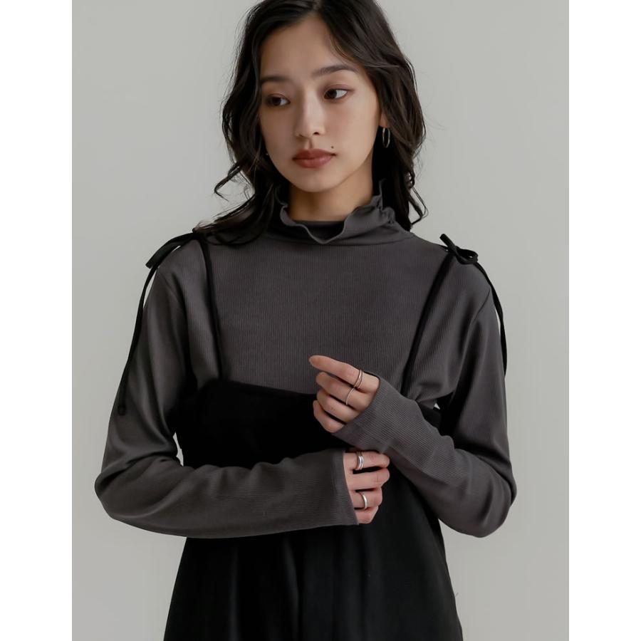 Re:EDIT（リエディ） サロペット オールインワン レディース 低身長 高