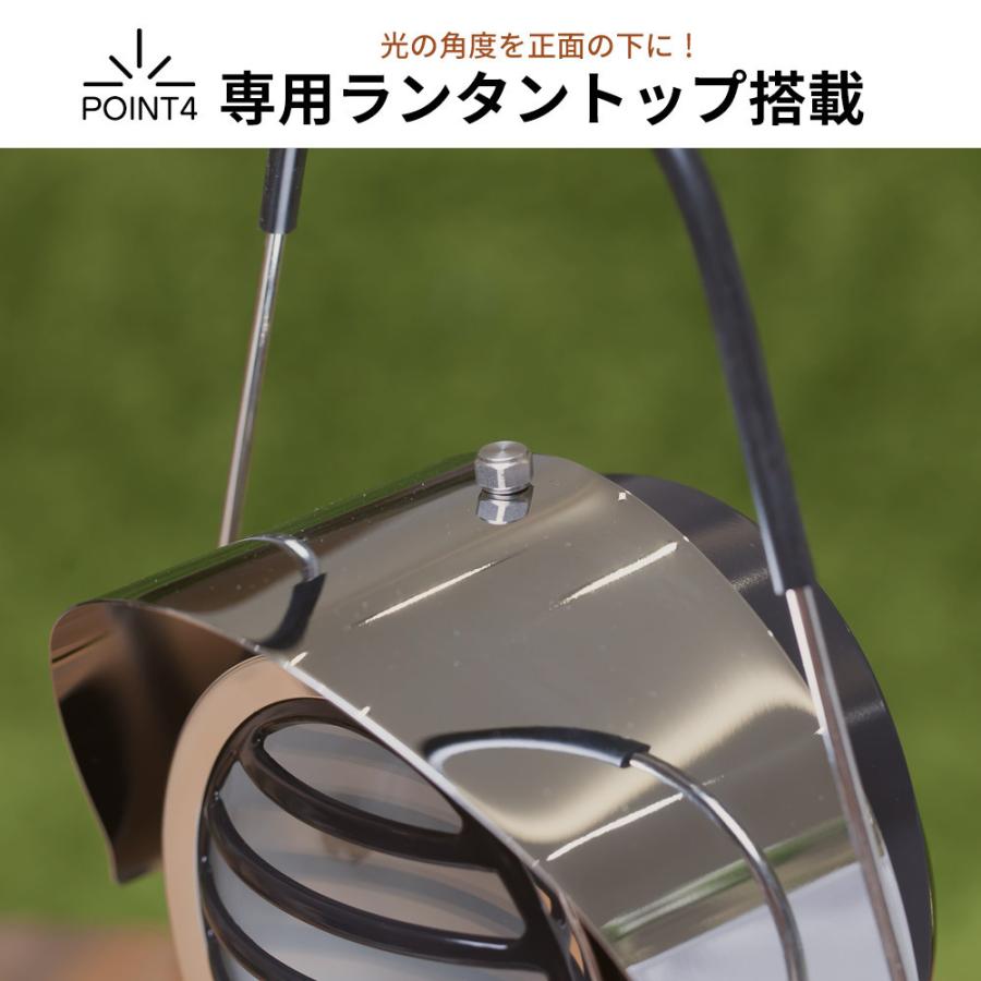 ガスランタン ハリーカンデラ キ おしゃれ キャンプ ランタン 調光