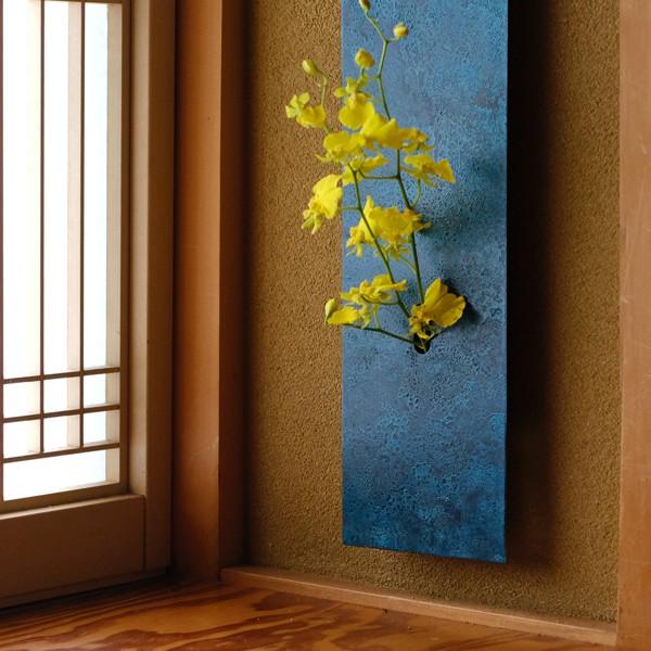 送料無料 花瓶 一輪挿し on the wall mini 碧海色 モメンタム
