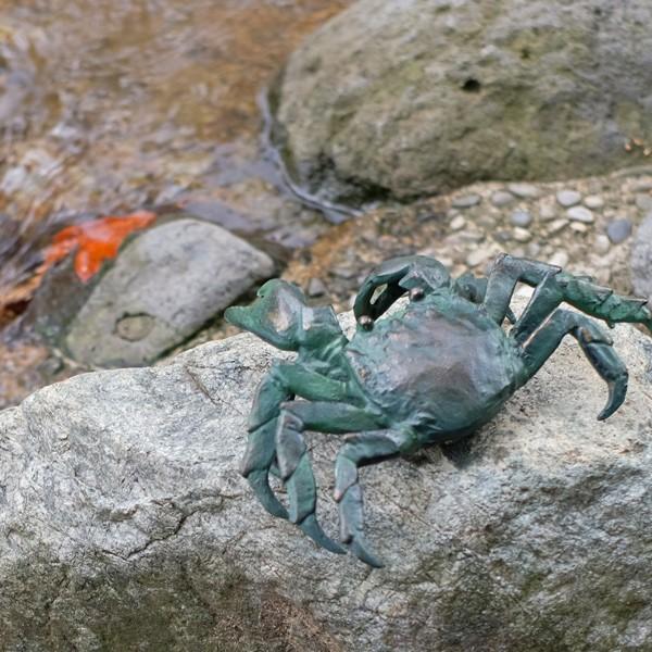 置物 沢カニ 鉄 : がらんどう 手仕事品と贈り物 - 通販 - Yahoo