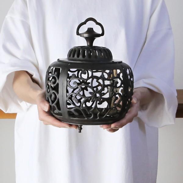 灯篭 吊灯篭 桜 高岡銅器 吊り灯篭 灯籠 燈籠 照明加工 LED