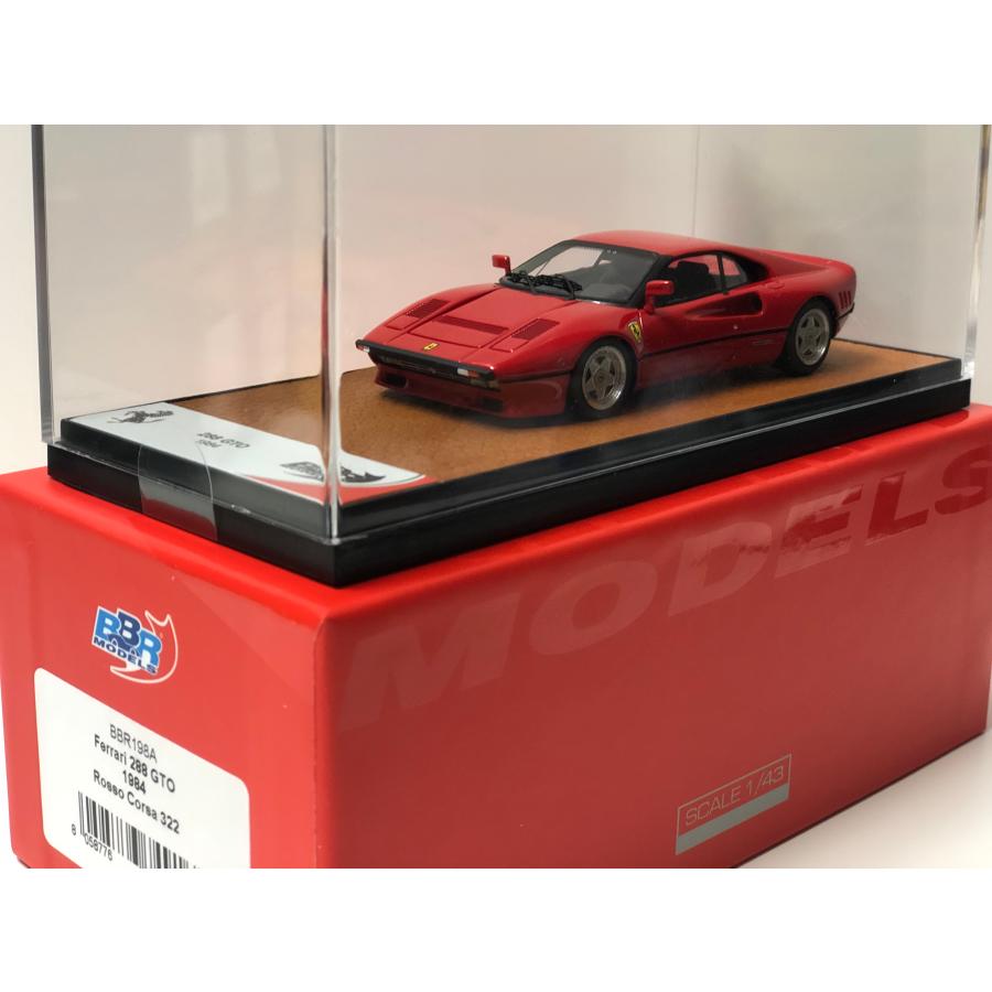 B.B.R BBR 1/43 Ferrari 288 GTO Rosso corsa フェラーリ BBR198A