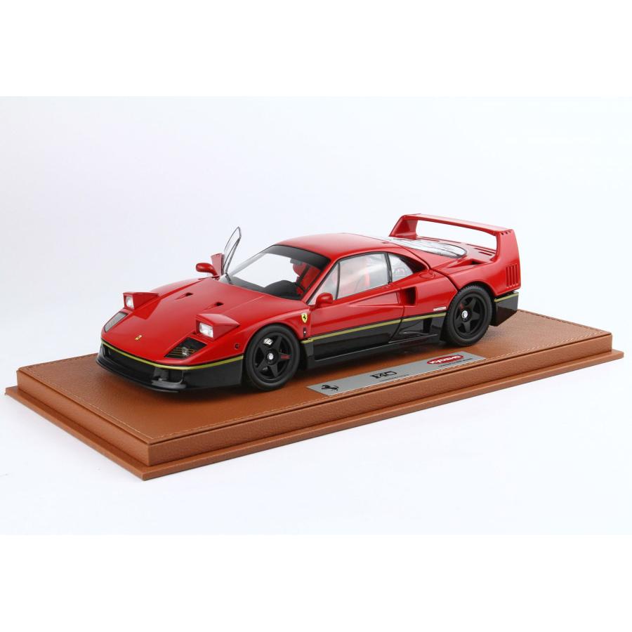 B.B.R ＜予約品＞ BBR 京商 1/18 Ferrari F40 レッド/ブラック