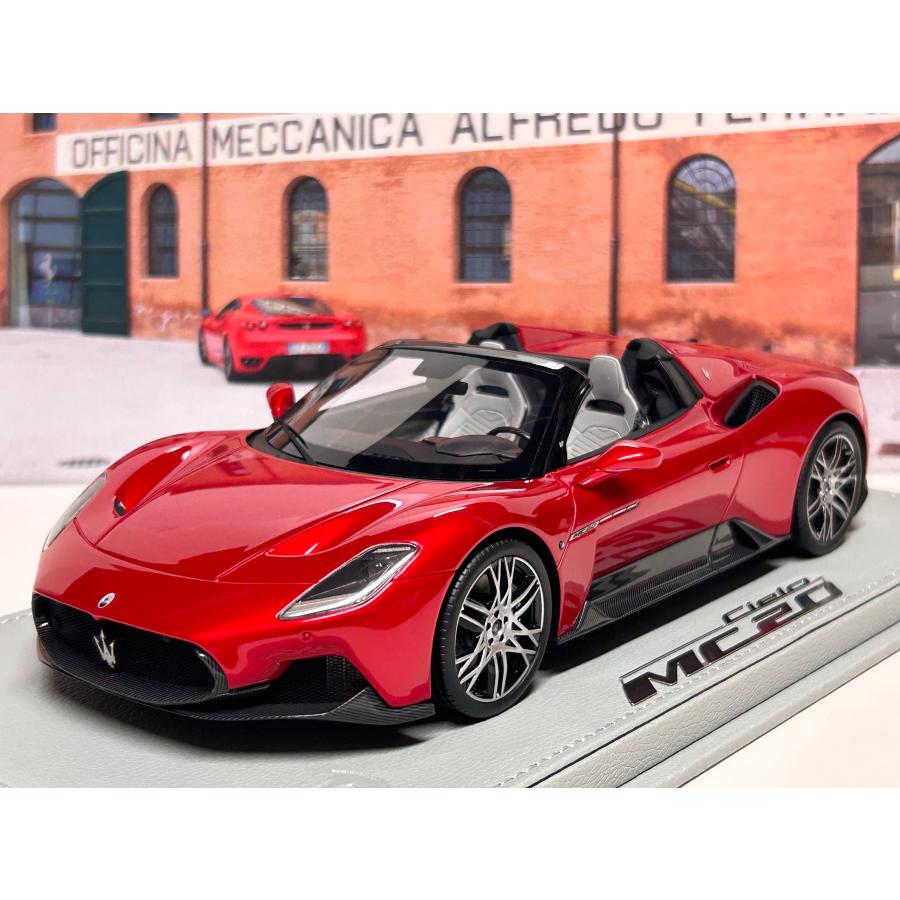 B.B.R BBR 1/18 Maserati MC20 CIELO Rosso vincente マセラティ
