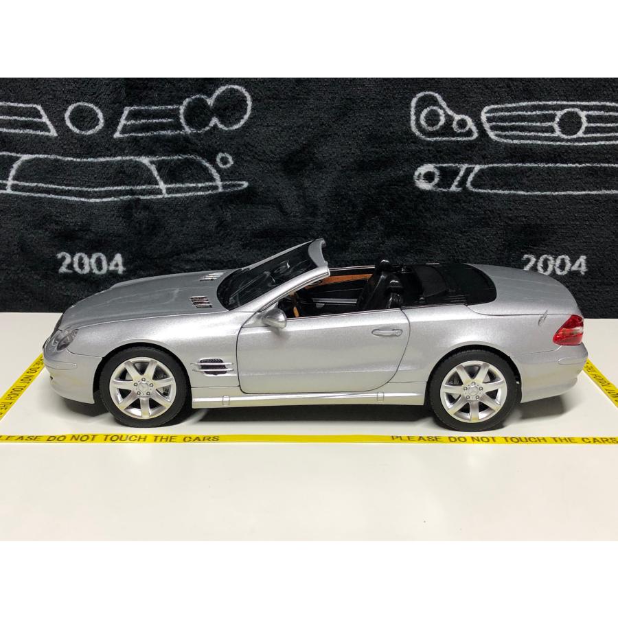 norev 1/18 Mercedes Benz SL 500 R230 brilliant silver メルセデス