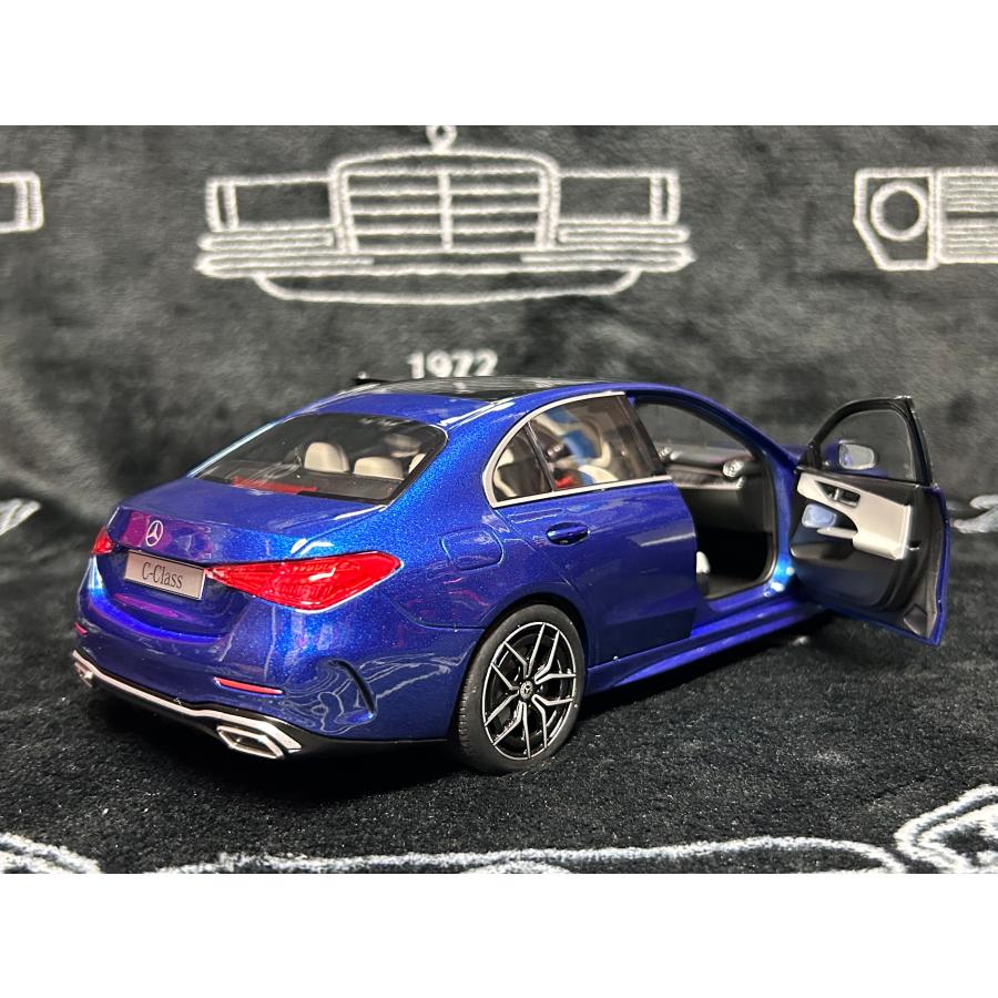 NZG 1/18 Mercedes Benz C class (W206) 2021 spectral blue