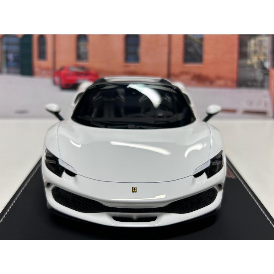 B.B.R BBR 1/18 Ferrari 296 GTS Bianco cervino フェラーリ ミニカー