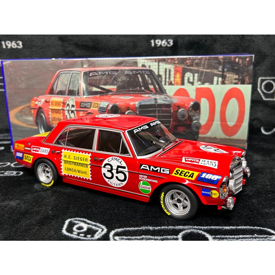再入荷 Werk83 1/18 Mercedes Benz AMG 300 SEL 6.3 #35 2nd 24h Spa