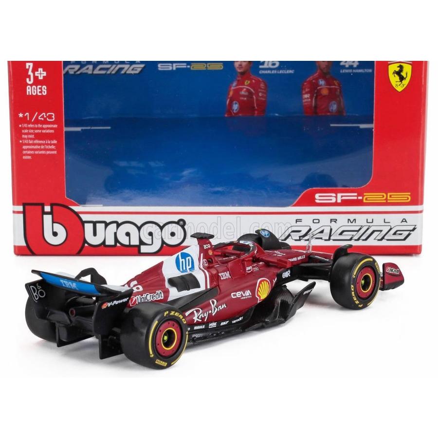 Bburago（ブラーゴ） ＜予約品＞ Burago 1/43 Ferrari SF-25 2025 #16
