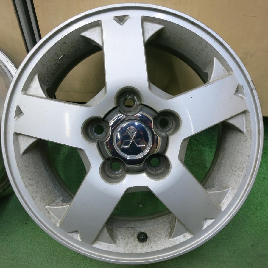 4本価格☆三菱 パジェロ ミニ 純正 ホイール 15インチ 15×5.5JJ PCD114