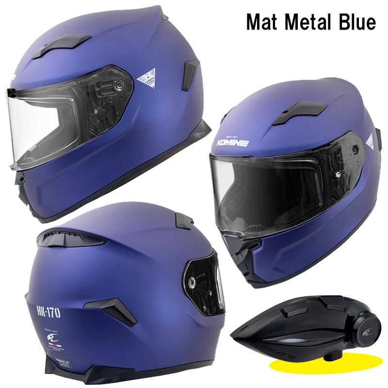 コミネ（Komine） HK-170 FL フルフェイスヘルメット + KK-902