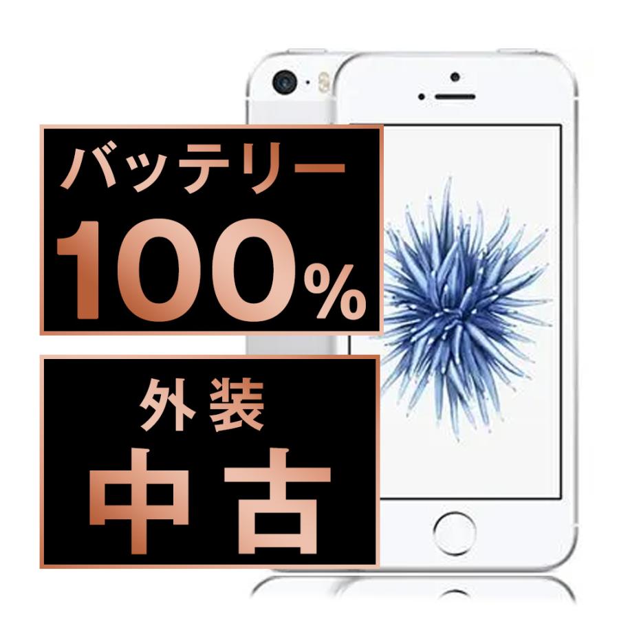iPhone SE（第1世代） バッテリー100% iPhoneSE 32GB シルバー SIM