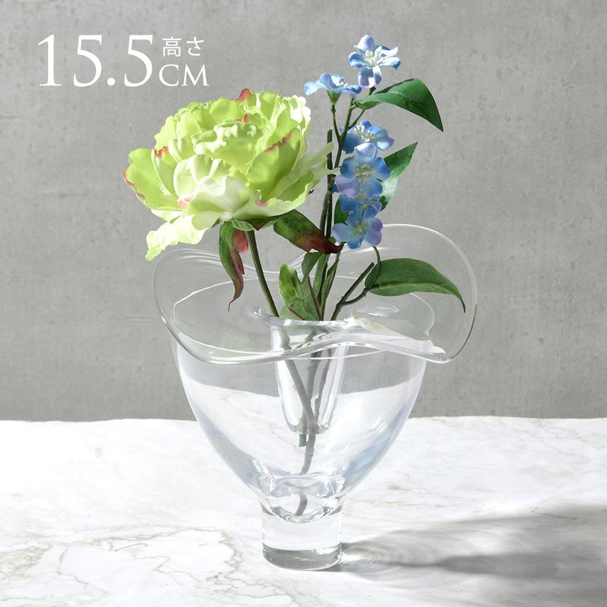 sghr（スガハラ） フラワーベース 花瓶 花瓶のふた volubilis あさがお