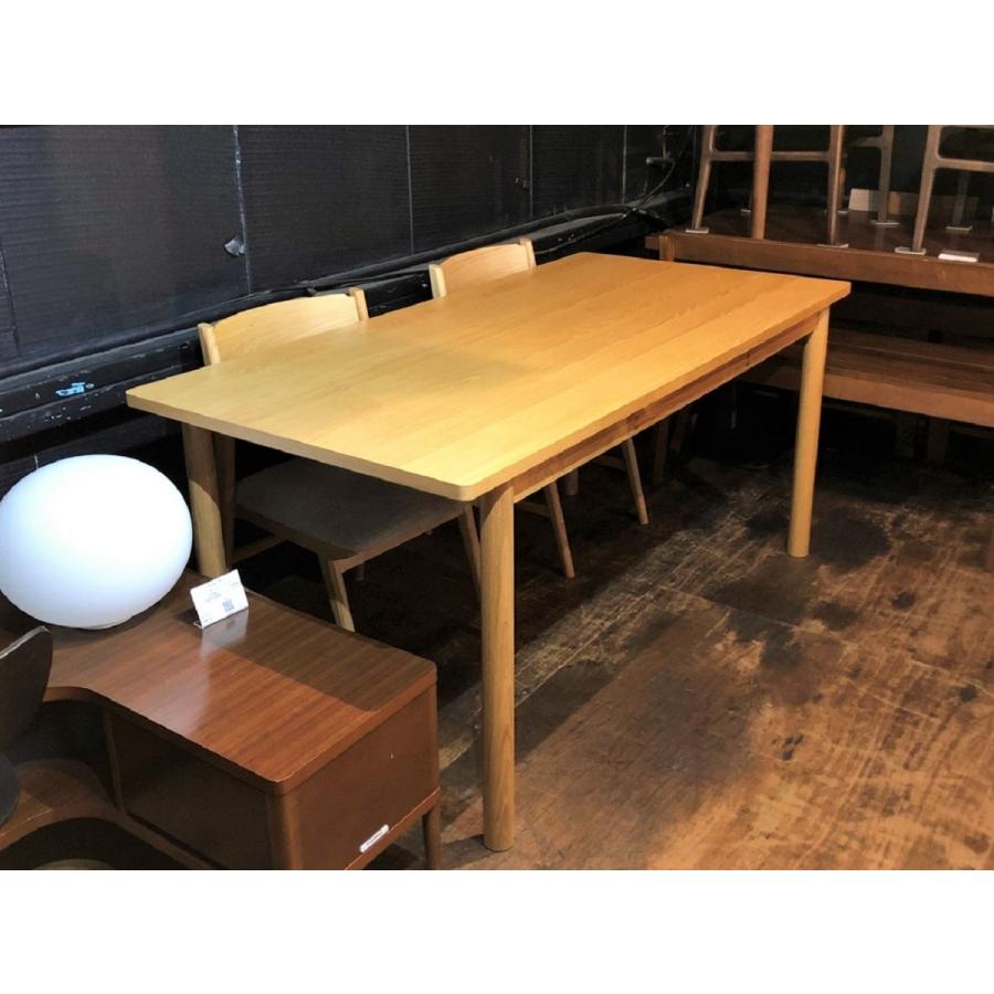 unico ウニコ CRAFF クラフ ダイニングテーブル W1600 オーク 天然木