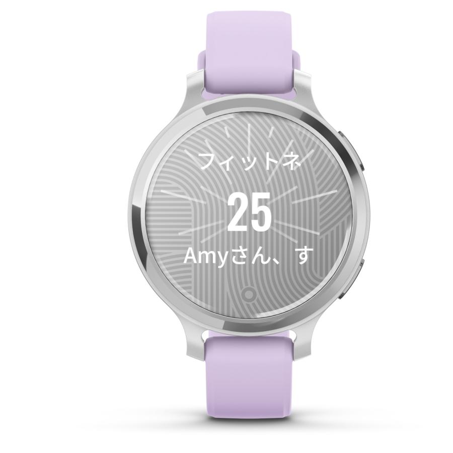 GARMIN（ガーミン） スマートウォッチ Lily 2 Active Silver/Jasmine