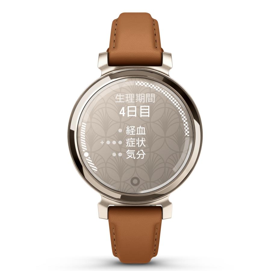 GARMIN（ガーミン） Lily 2 Classic Tan Leather / Cream Gold [Suica