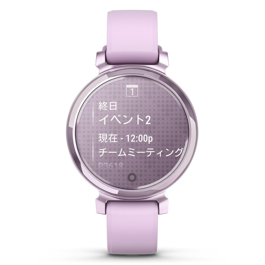 GARMIN（ガーミン） Lily 2 Sport Lilac / Metallic Lilac 【日本正規