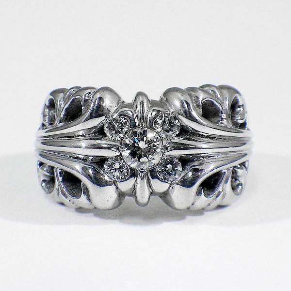 CHROME HEARTS（クロムハーツ） K&T リング ダイヤモンド 19号