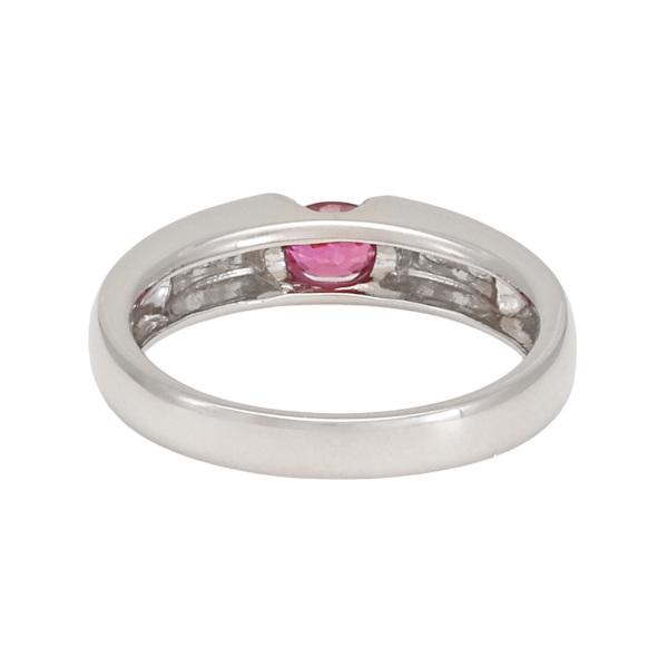 プラチナ900 ルビー ダイヤモンド リング : ジェムキャッスルゆきざき