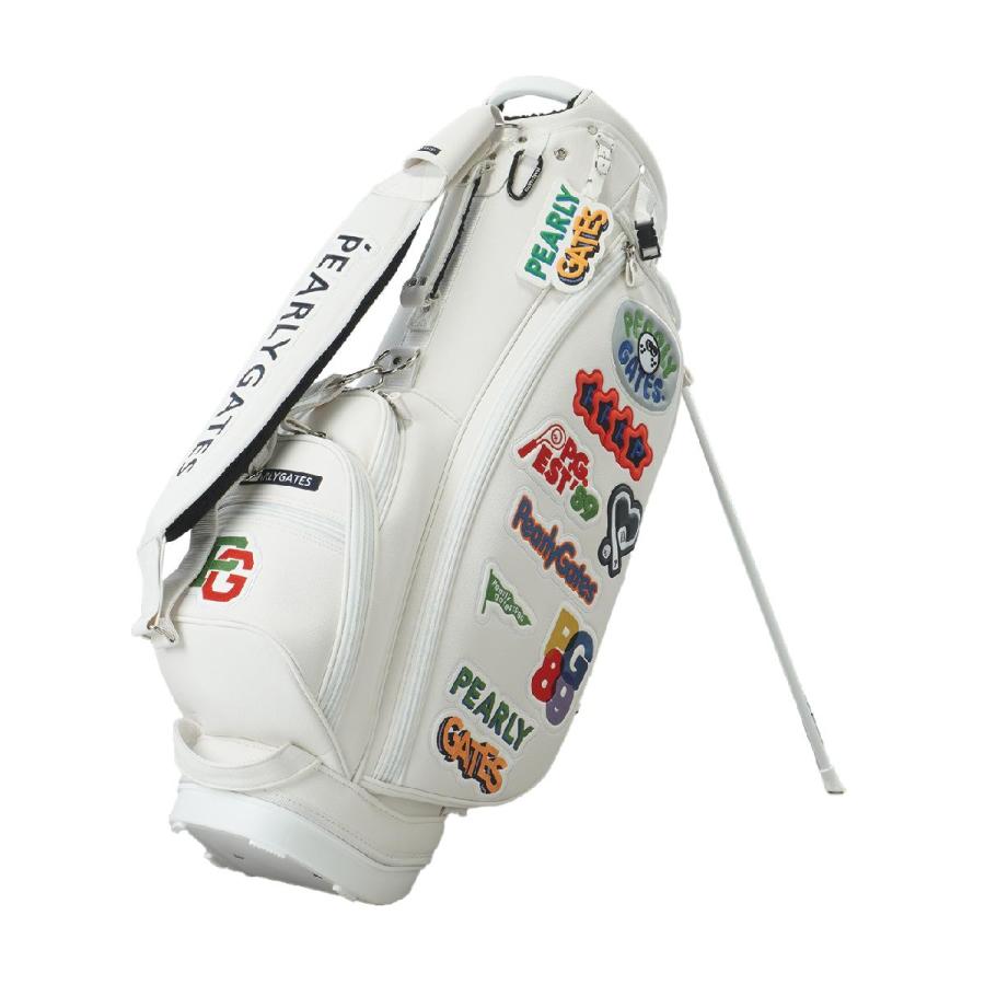 PEARLY GATES（パーリーゲイツ） ロゴワッペンスタンドキャディバッグ