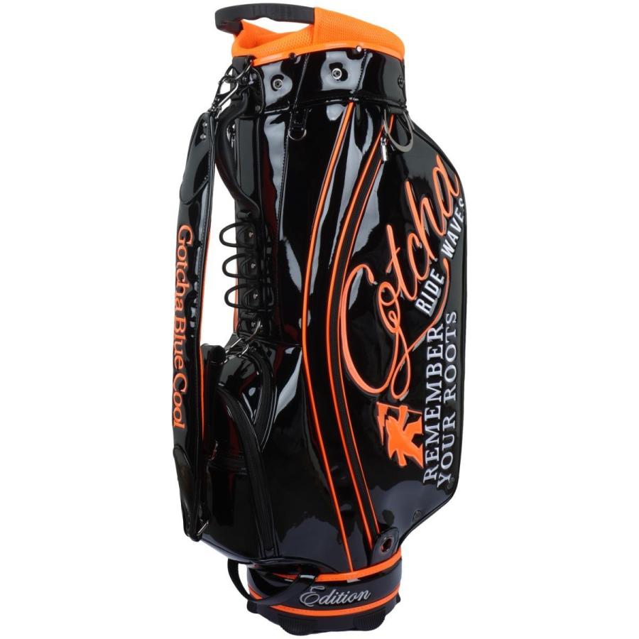 GOTCHA GOLF ガッチャゴルフ エナメルネオンキャディバッグ : GDO