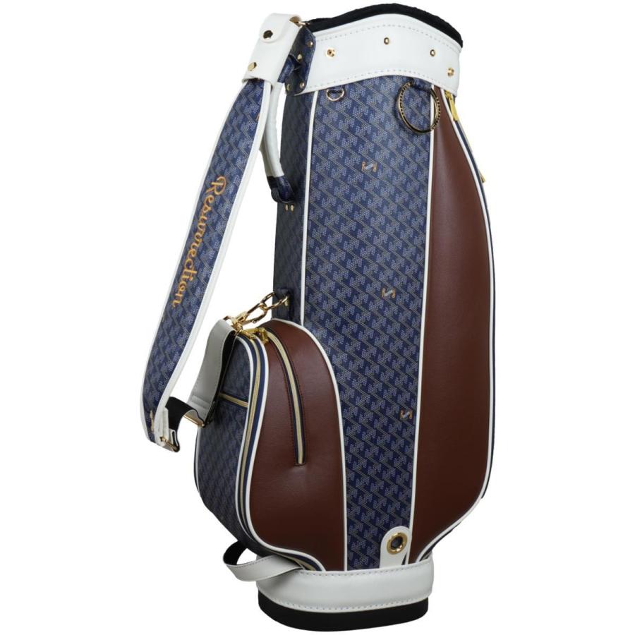 レザレクション Resurrection ラリーナ ネイビー キャディバッグ : GDO