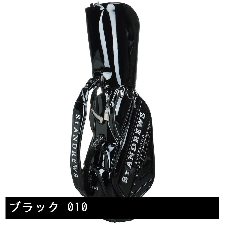 セント・アンドリュース St ANDREWS エナメル キャディバッグ : GDO
