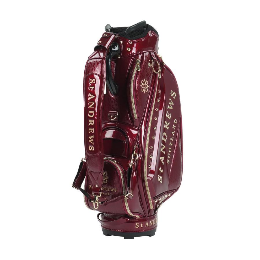 セント・アンドリュース St ANDREWS STAロゴエナメル キャディバッグ