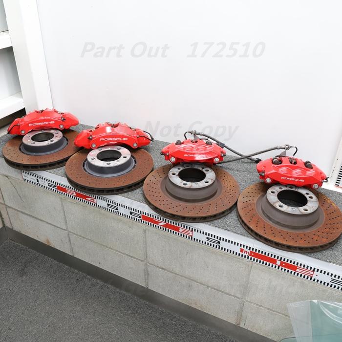 PORSCHE（ポルシェ） [P-17] 992 911 キャリパー ローター セット 純正