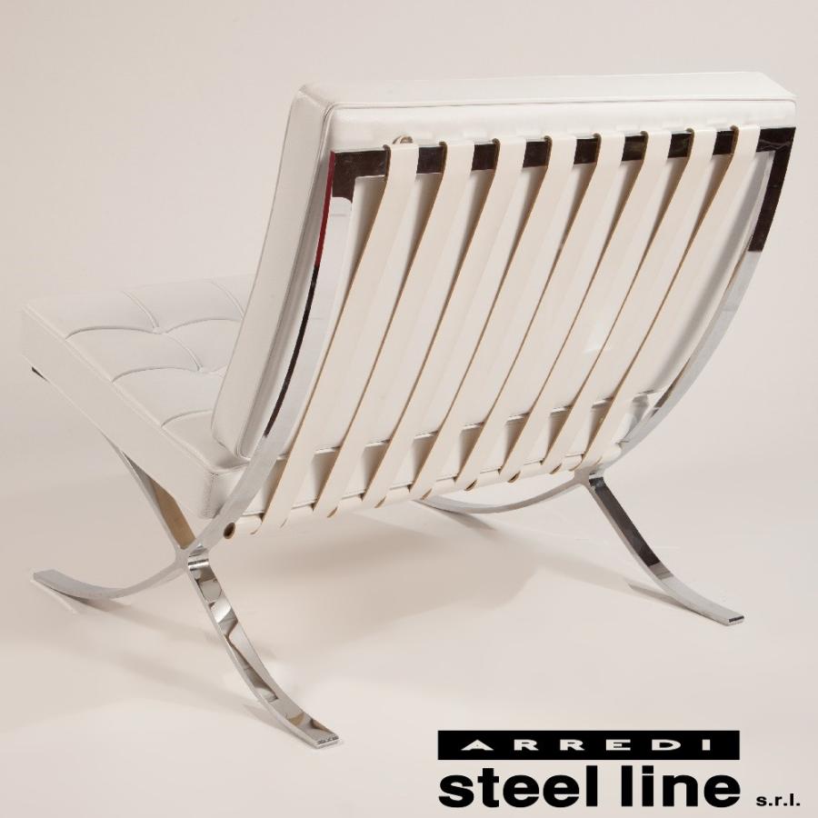 ミース・ファン・デル・ローエ バルセロナチェア スティールライン社