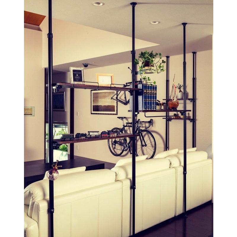 ミノウラ ホビータワー 自転車 釣り竿 スノーボード ポール式 収納