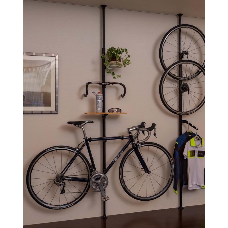 ミノウラ ホビータワー 自転車 釣り竿 スノーボード ポール式 収納