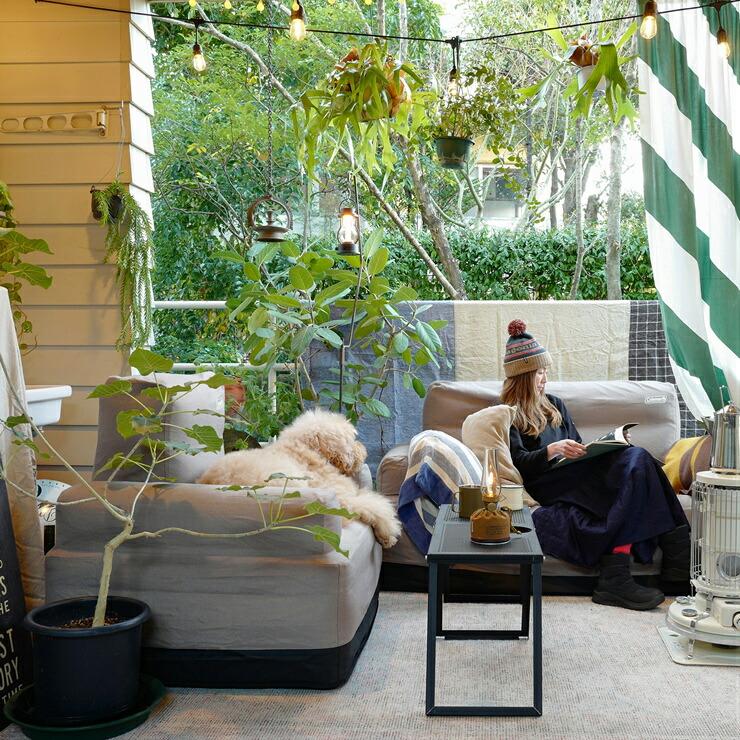 COLEMAN コールマン 正規品 エアカウチ シングル グレージュ 空気式