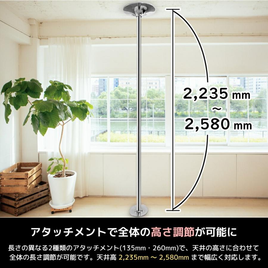 GiGant公式 工事不要 ポールダンス ポールダンサー 練習用 直径45mm